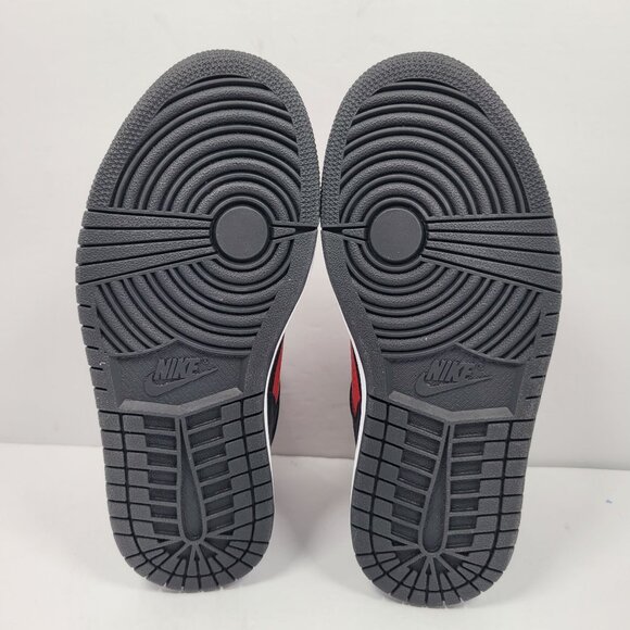 Nike Air Jordan Access Youth Black & Red Mid-Top Sneakers AV7941-006 US Size 4Y - Picture 9 of 10